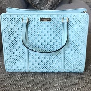 Blue Kate Spade purse